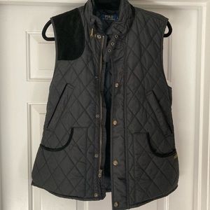 Black Polo Vest